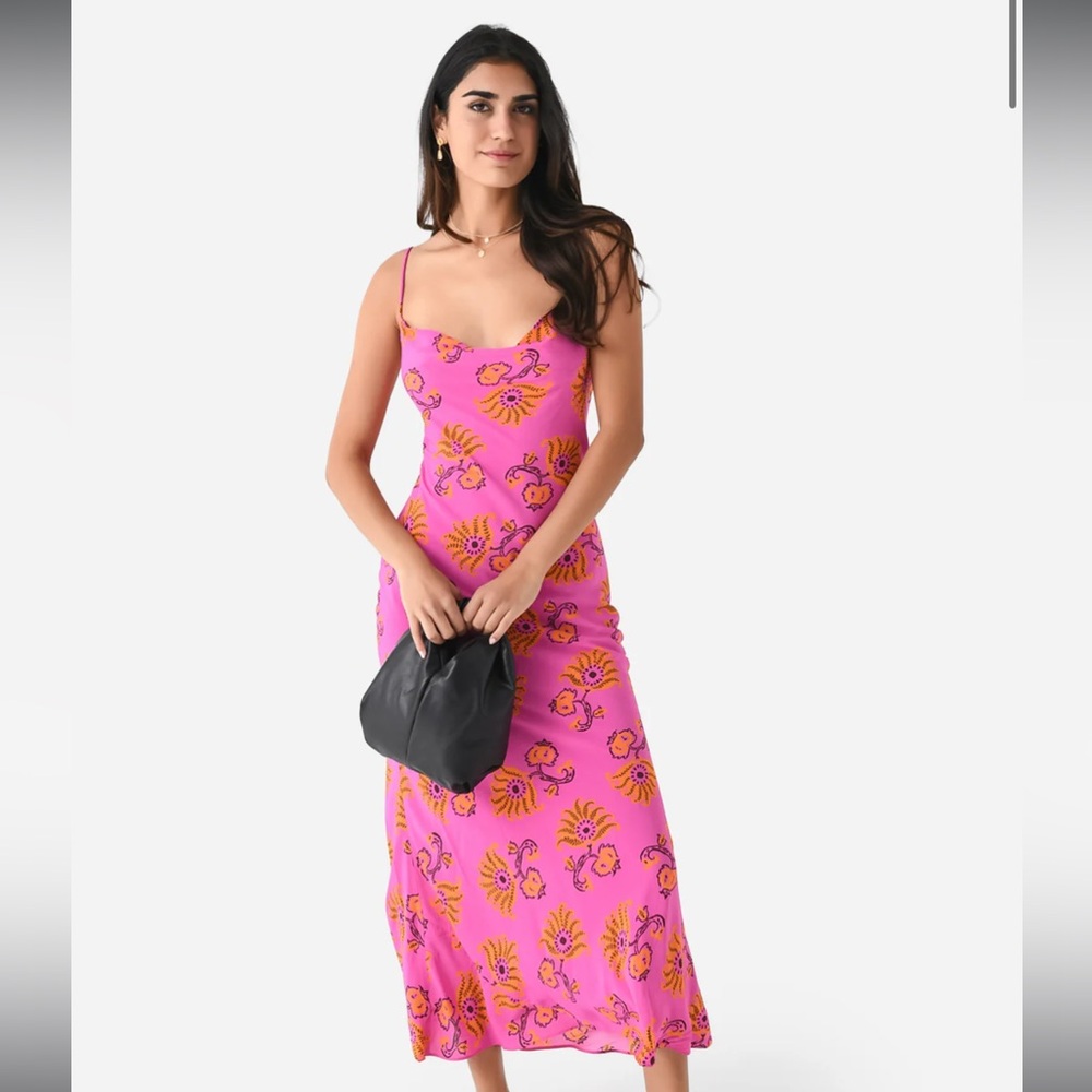 Rhode pink slip dress